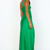 Ivy Grows Maxi Dress Green