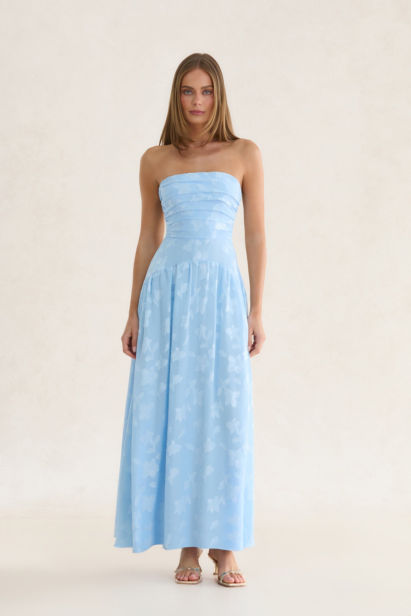 Genevieve Strapless Maxi Dress