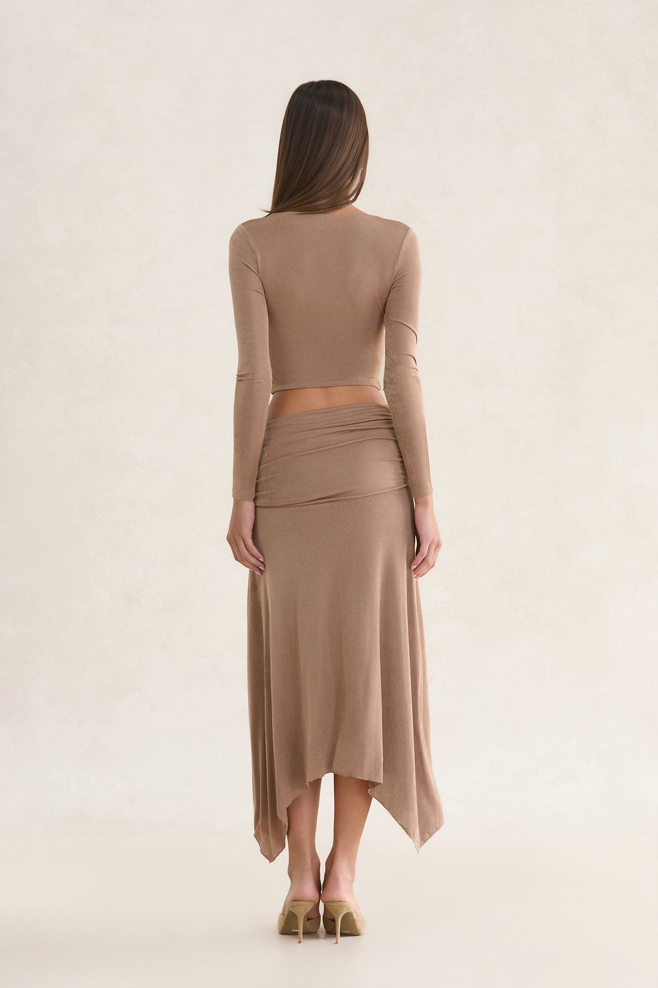 Editorial Evening Maxi Skirt Mocha