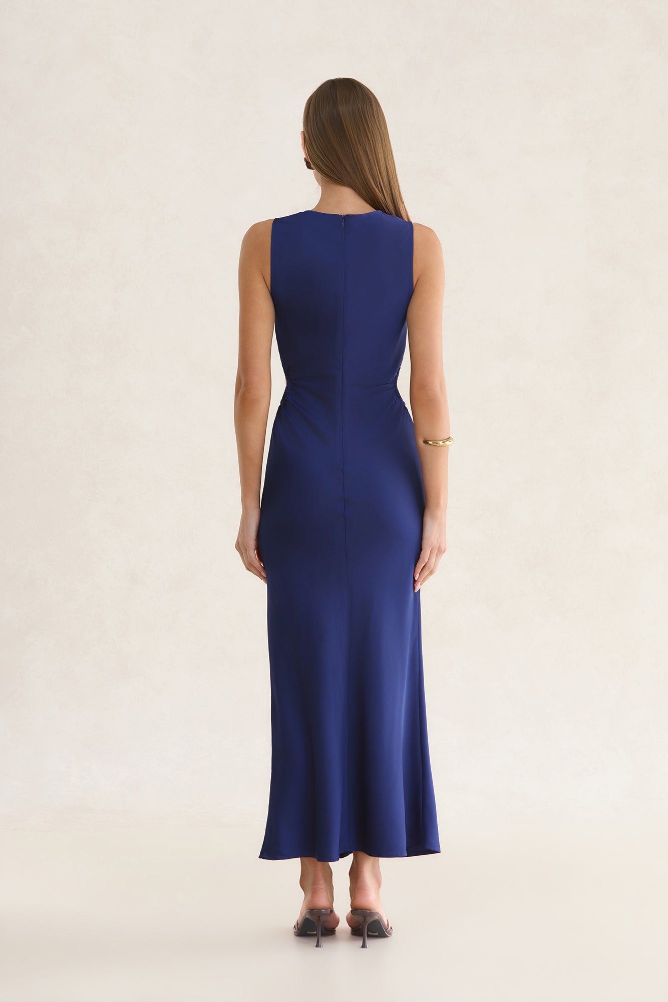 Celestial Allure Maxi Dress Navy