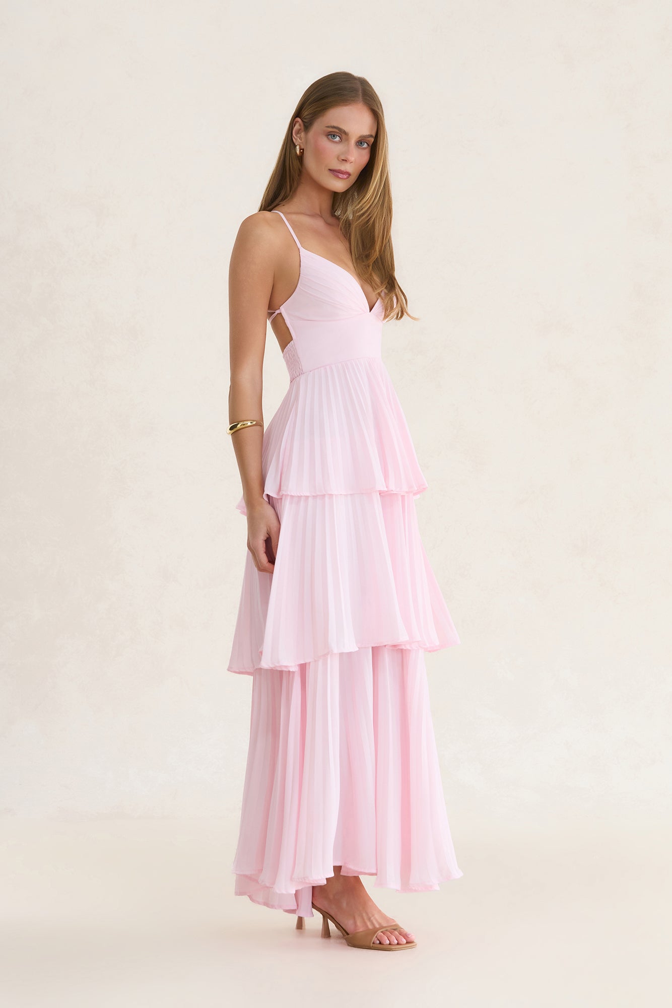 Thinking About This Maxi Dress Pink