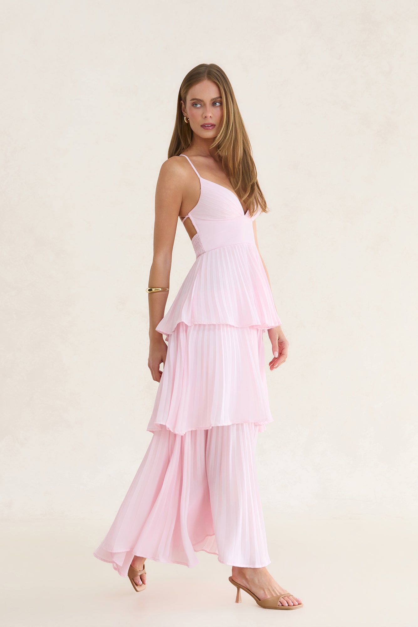 Thinking About This Maxi Dress Pink