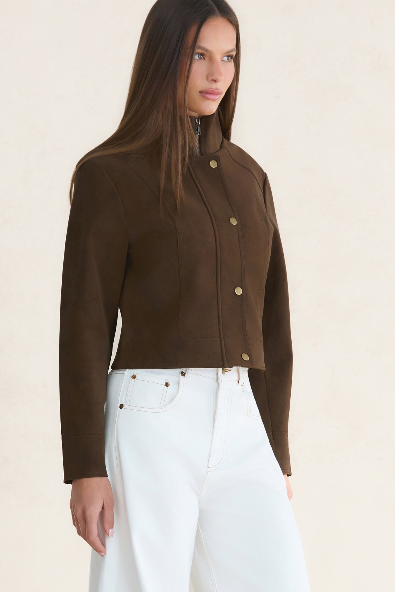 Brooklyn Luxe Jacket Brown