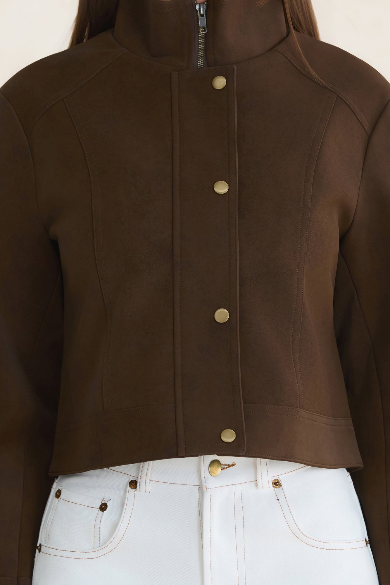 Brooklyn Luxe Jacket Brown