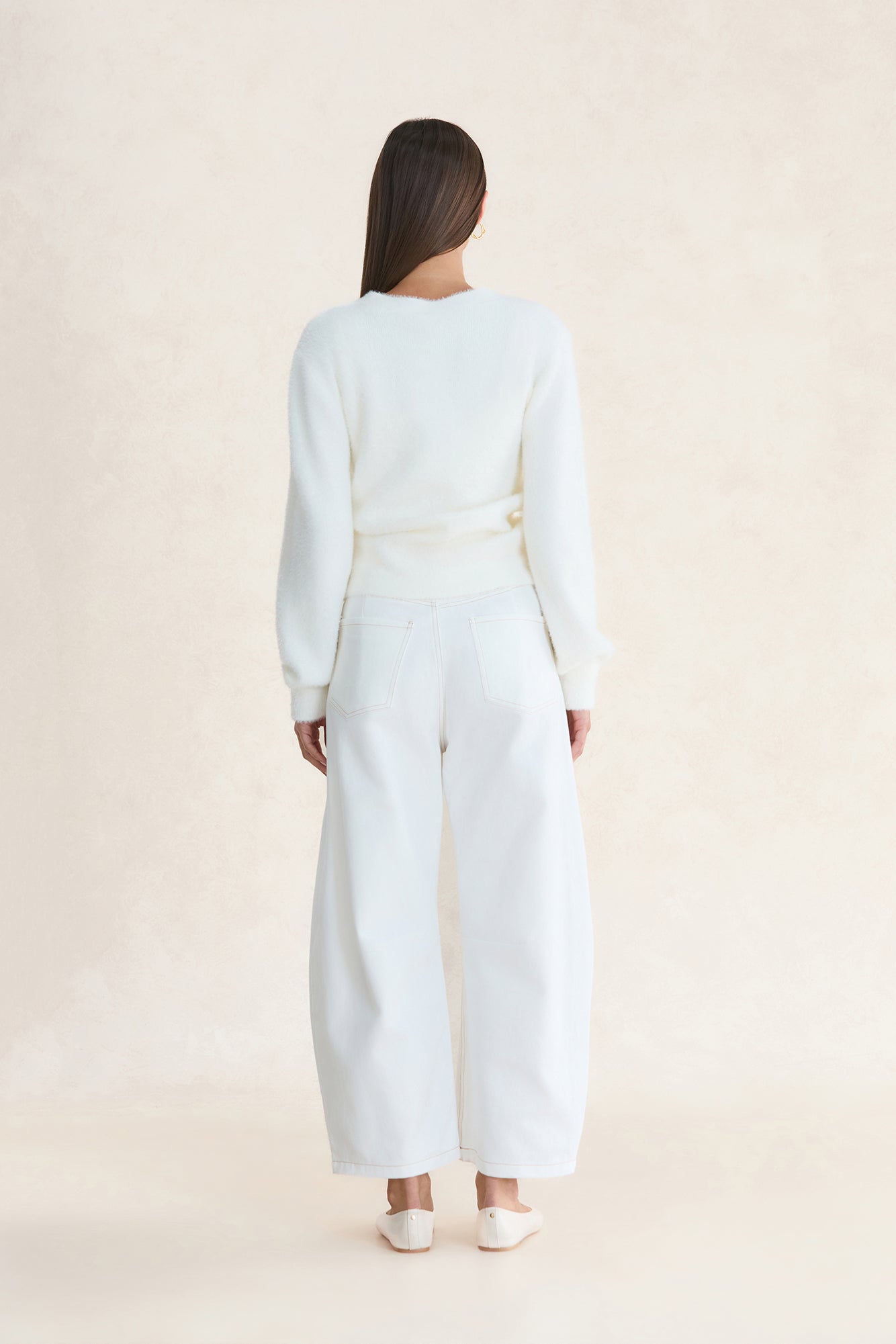 Charmed Love Knit Cardigan White