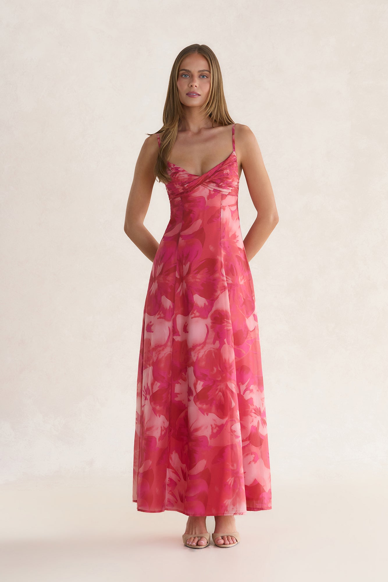 Pirouette Maxi Dress Red