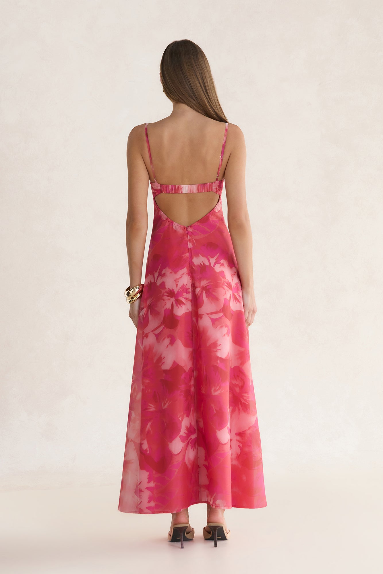 Pirouette Maxi Dress Red