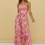 Sunset Shadows Maxi Dress Purple