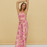 Sunset Shadows Maxi Dress Purple