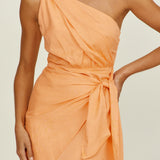 Bright Favours Dress Orange