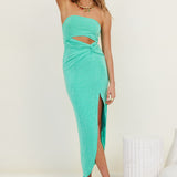 Neptunia Maxi Dress Green