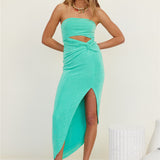 Neptunia Maxi Dress Green