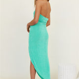 Neptunia Maxi Dress Green