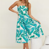 For The World Midi Dress Green