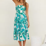 For The World Midi Dress Green