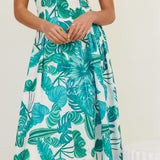 For The World Midi Dress Green