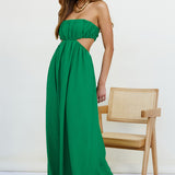 Delphina Maxi Dress Green