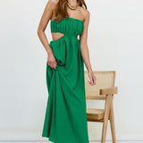 Delphina Maxi Dress Green