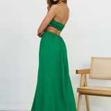 Delphina Maxi Dress Green