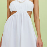 Delphina Maxi Dress White