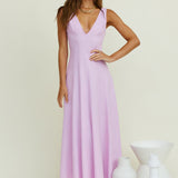 Open Meadows Maxi Dress Lilac