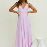 Open Meadows Maxi Dress Lilac