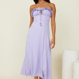 Soft Melody Maxi Dress Purple