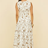 Through the Trees Maxi Dress White