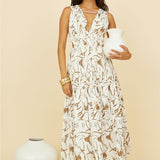 Through the Trees Maxi Dress White