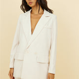 SNDYS Brooklyn Blazer Cream