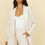 SNDYS Brooklyn Blazer Cream