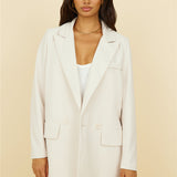 SNDYS Brooklyn Blazer Cream