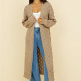 Lullaby Dreams Knit Cardigan Brown