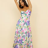 Song Of The Sky Maxi Dress Multi