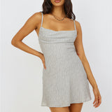 Springtime Lover Dress Grey