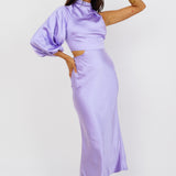 Love Spiral Maxi Dress Purple