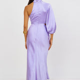 Love Spiral Maxi Dress Purple