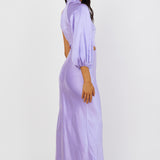 Love Spiral Maxi Dress Purple