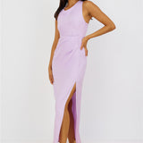 Tell The Truth Midi Dress Purple