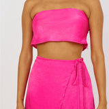 The Right Place Crop Top Pink