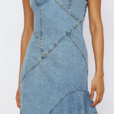 Sweet Surprises Midi Dress Denim