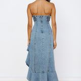 Sweet Surprises Midi Dress Denim