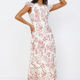 Star of Destiny Maxi Dress White