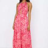 Sunshine Glow Maxi Dress Pink