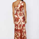 Fulfilled Dreams Maxi Dress Brown