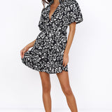 Mystic Sunrise Dress Black