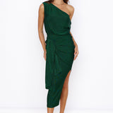 Thunderstorm Midi Dress Green