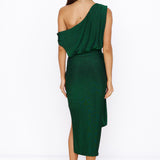 Thunderstorm Midi Dress Green