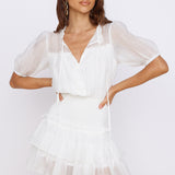 Luminous Joy Dress White