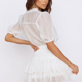 Luminous Joy Dress White